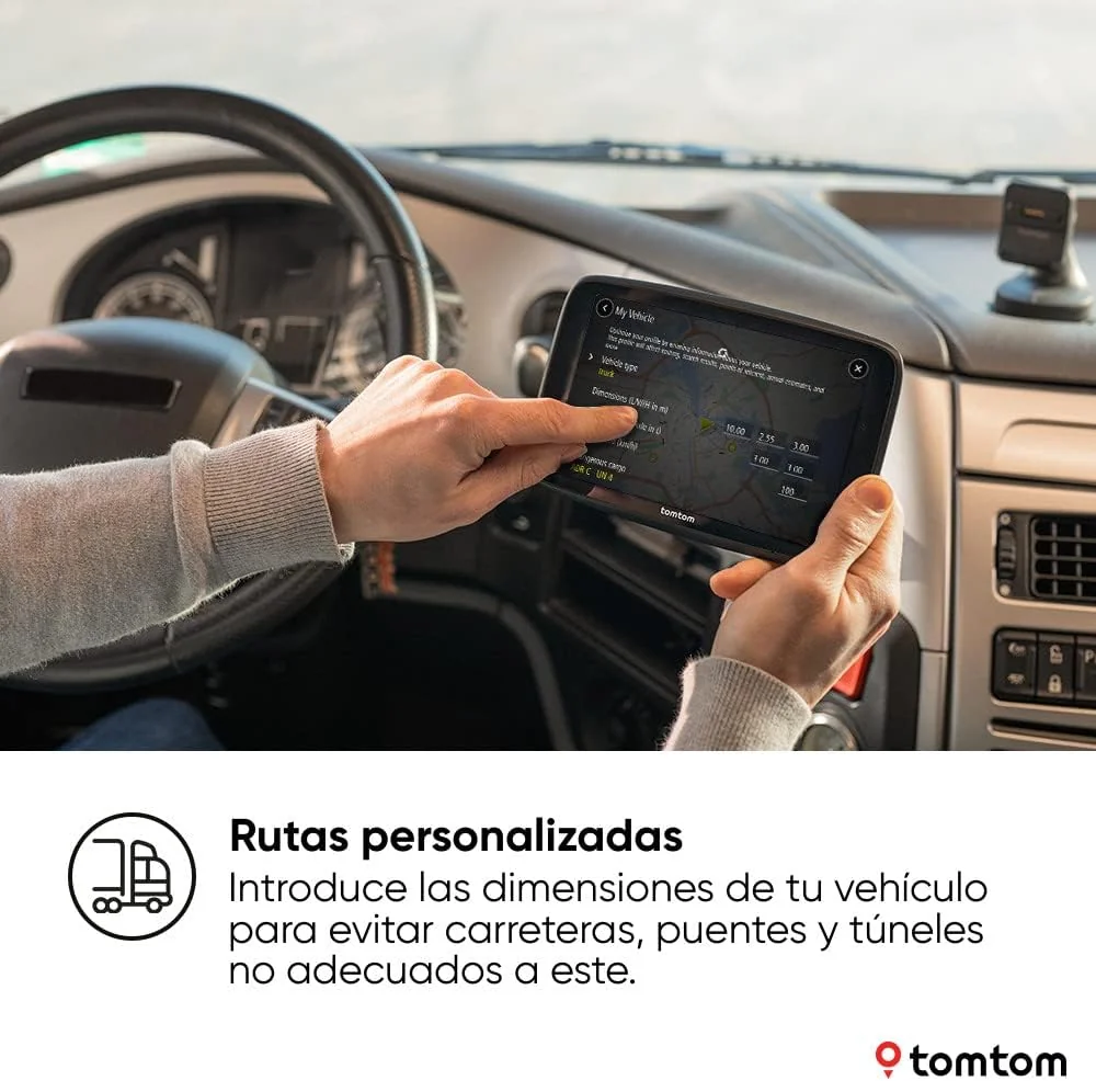 GPS TomTom GO Expert 7" PLUS para Veículos Pesados com Ecrã 7 Polegadas - Imagem 2