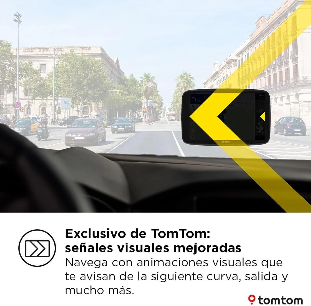 GPS TomTom GO Navigator 7" com Ecrã 7 Polegadas e Mapas Mundo Atualizáveis - Imagem 5