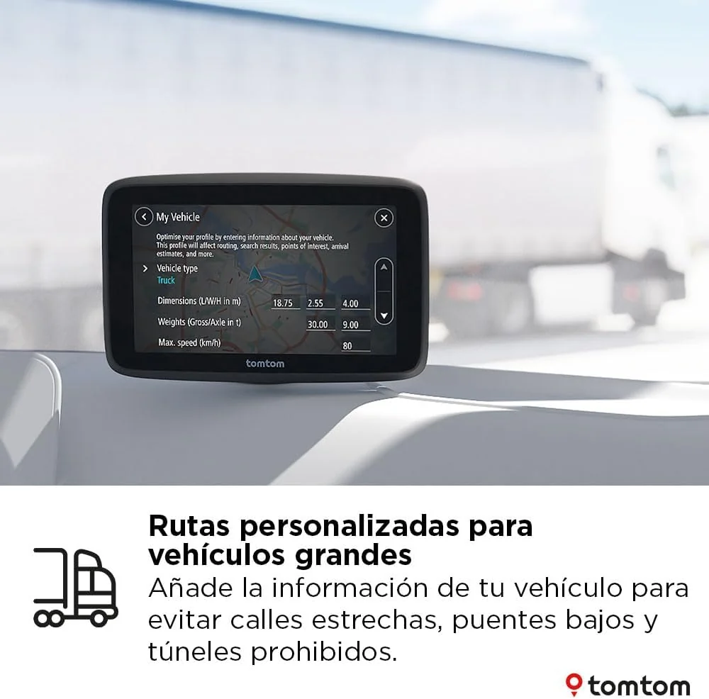 GPS Navegador TomTom GO Professional 6 para Veículos Pesados e Comerciais - Imagem 3