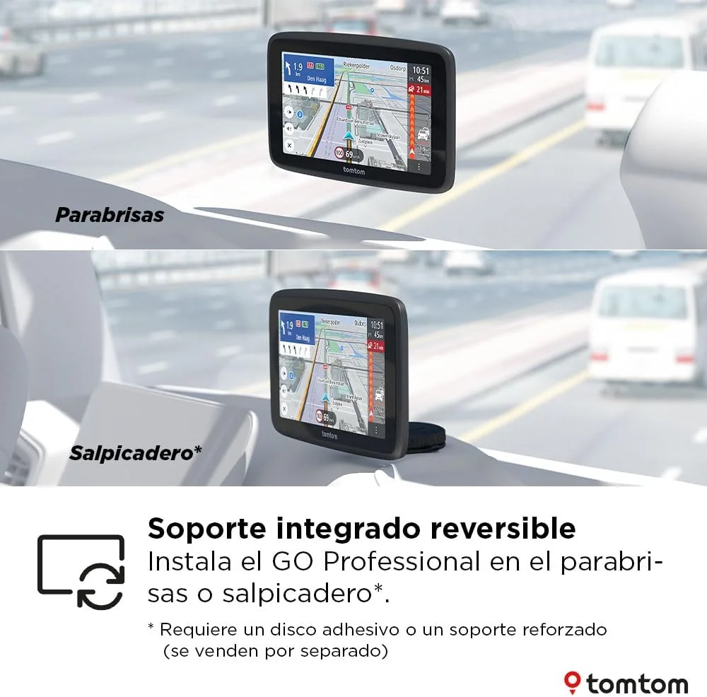 GPS Navegador TomTom GO Professional 6 para Veículos Pesados e Comerciais - Imagem 6