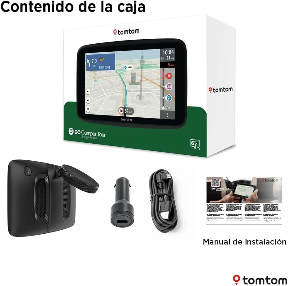 GPS TomTom GO Camper Tour 2.ª Geração 6" para Autocaravanas - Imagem 9