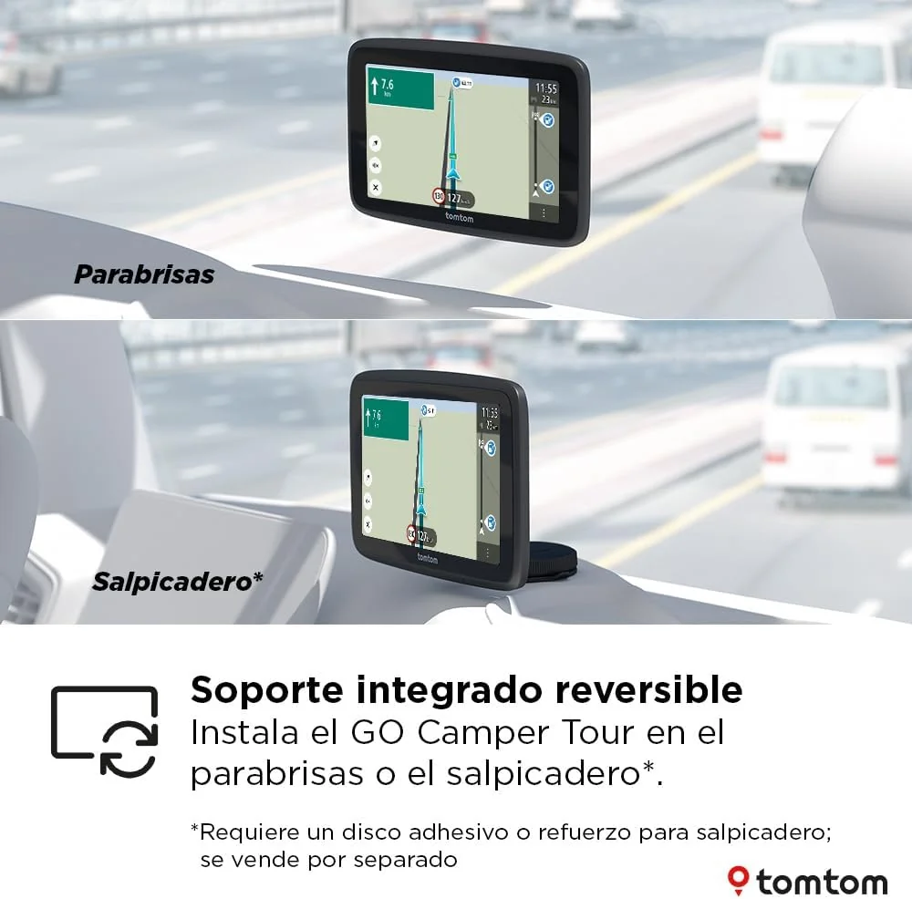 GPS TomTom GO Camper Tour 2.ª Geração 6" para Autocaravanas - Imagem 6