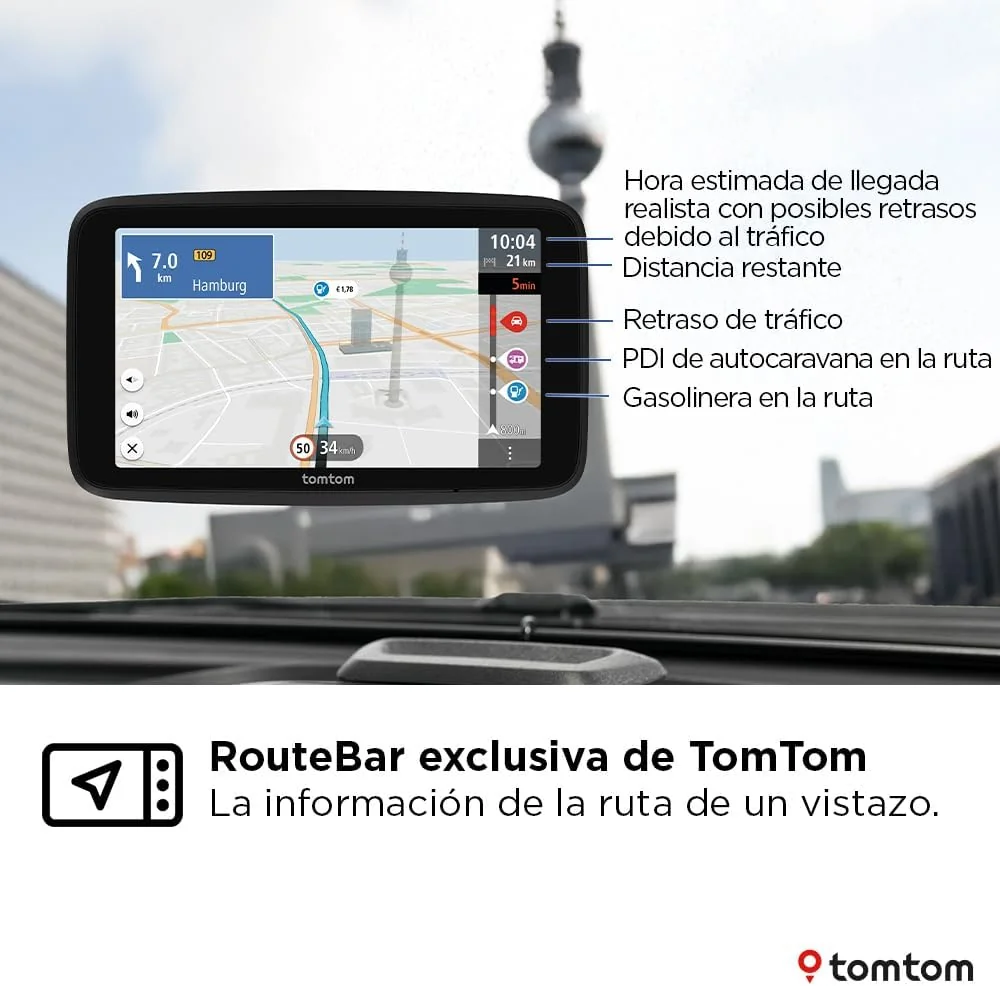 GPS TomTom GO Camper Tour 2.ª Geração 6" para Autocaravanas - Imagem 7