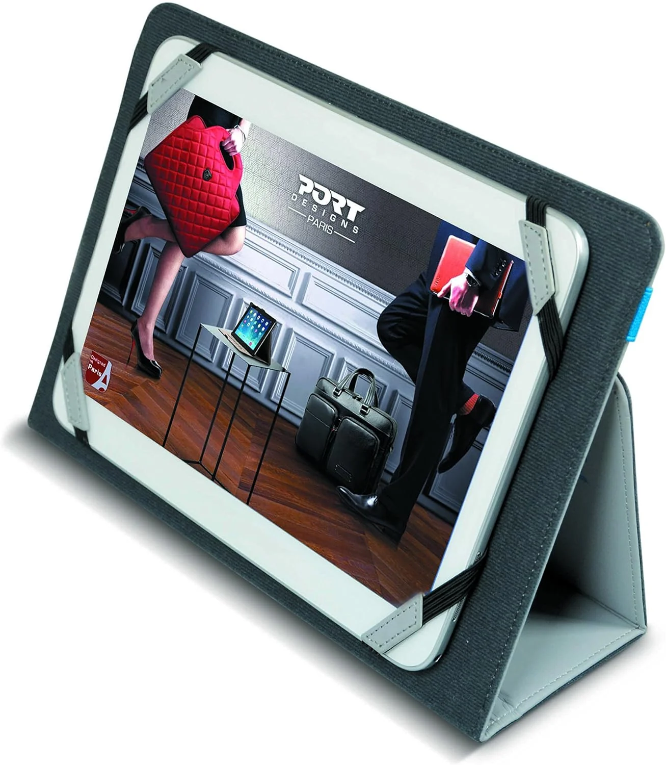 Capa para Tablet Port Designs Noumea Portfolio Universal 9-10" Cinzento - Imagem 2