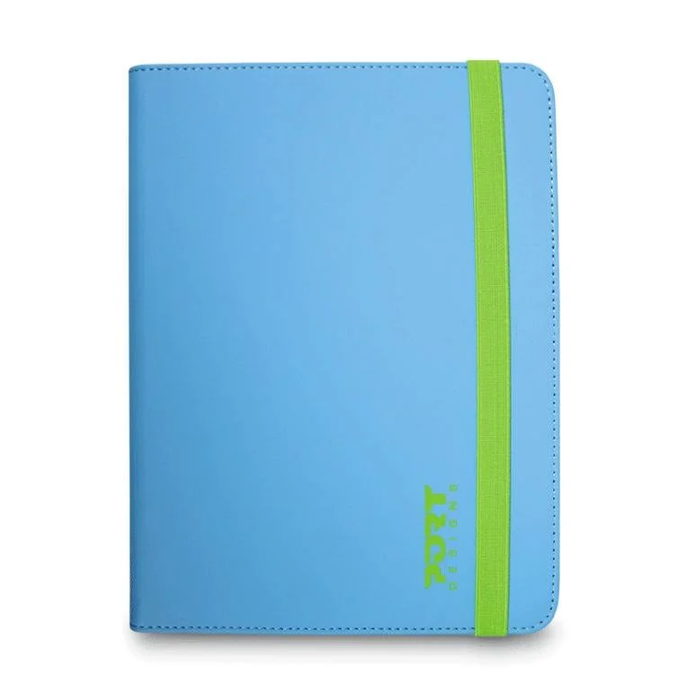 Capa Tablet Port Designs Portfolio Noumea Universal 9-10" Azul Folio Multi-Posições Multi-Marca