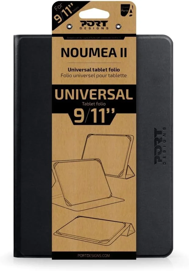 Capa para Tablet Port Designs Noumea II Universal 9-11" Preta - Imagem 4