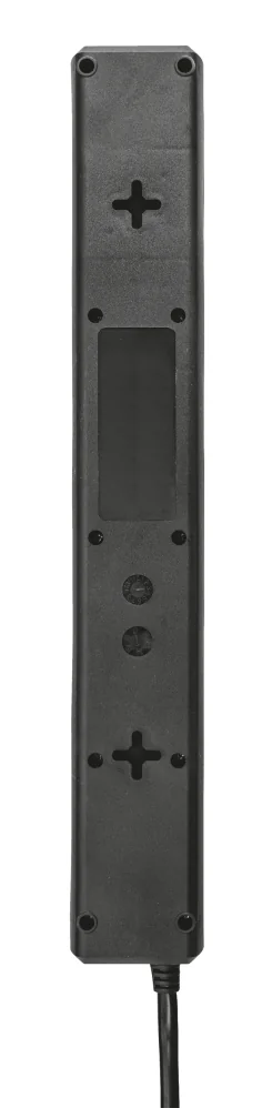 Protector de Corrente Trust com 6 Tomadas AC Cabo 1.8m Preto e Interruptor - Imagem 3