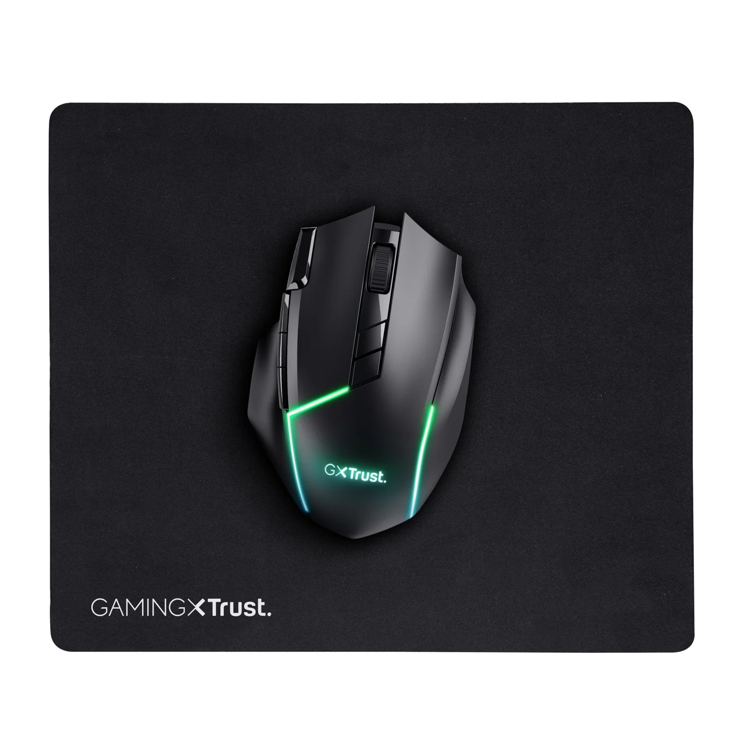 Tapete de Rato Gaming Trust GXT754 L 320x270mm Espessura 3mm Base Antiderrapante Preto - Imagem 4
