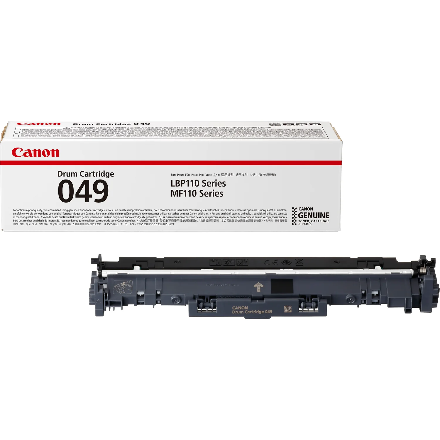 Tambor de Imagem Canon CRG-049 Original Preto i-SENSYS LBP112/MF112 - Imagem 1