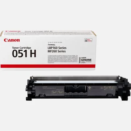 Toner Canon 051H Preto Original 4.100 páginas para i-SENSYS LBP162 MF264