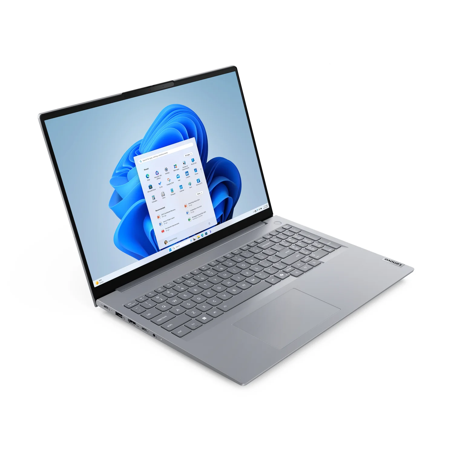 Portátil Lenovo ThinkBook 16 G8 Intel Core Ultra 5 135H 16GB 512GB SSD 16" WUXGA Windows 11 Pro Cinzento - Imagem 2