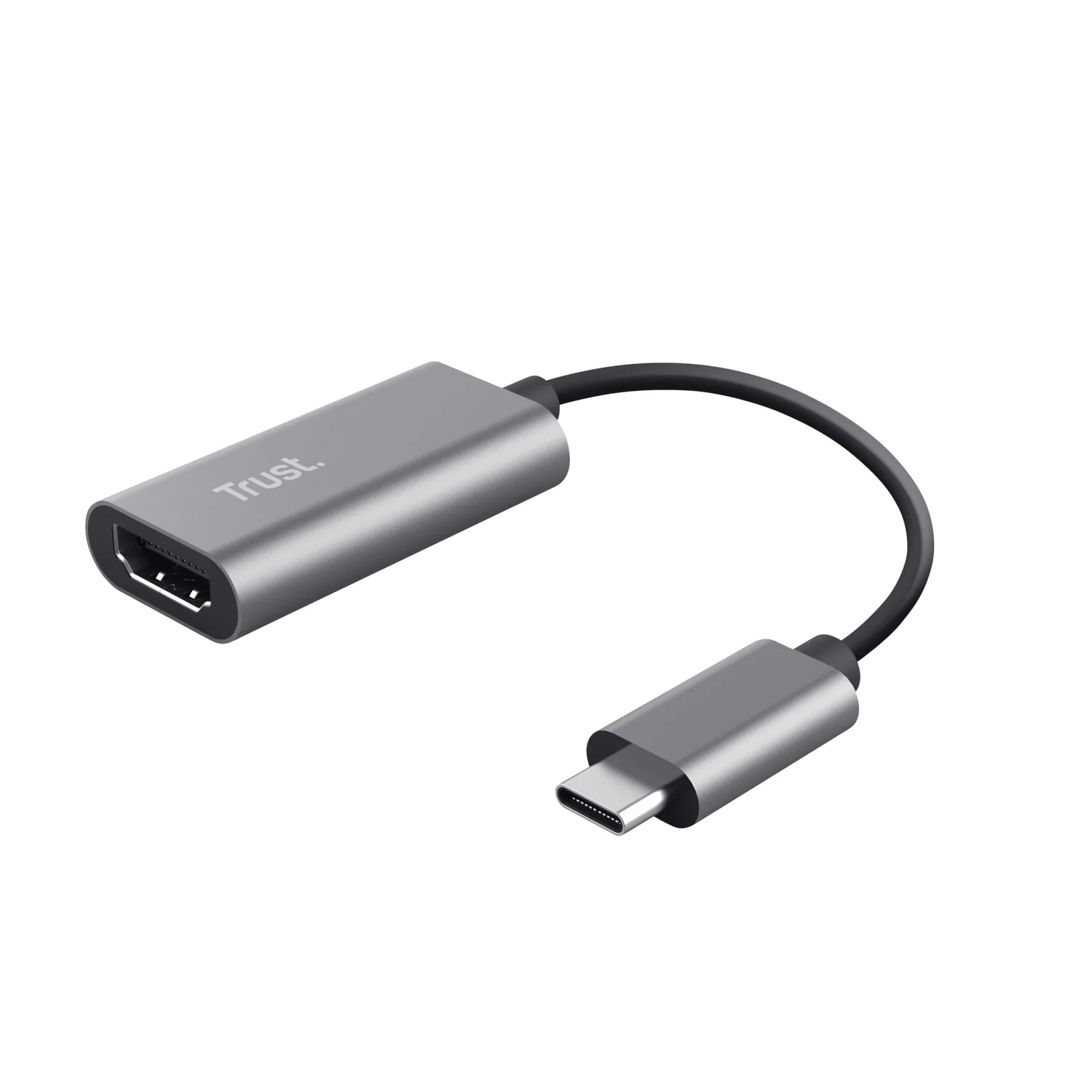 Adaptador USB-C para HDMI Trust Dalyx 4K Ultra HD Cinzento - Imagem 1