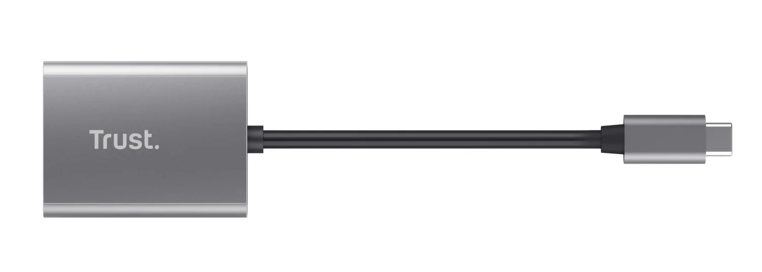 Leitor de Cartões Trust Dalyx Fast USB-C 3.2 Gen 1 SD/microSD Alumínio - Imagem 4