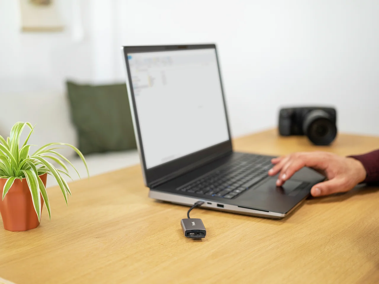 Leitor de Cartões Trust Dalyx Fast USB-C 3.2 Gen 1 SD/microSD Alumínio - Imagem 8