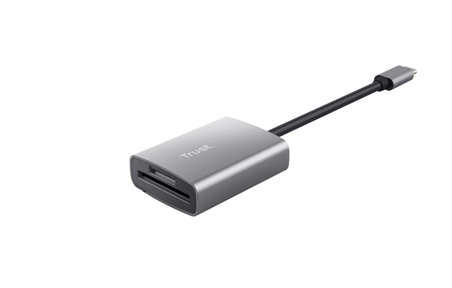 Leitor de Cartões Trust Dalyx Fast USB-C 3.2 Gen 1 SD/microSD Alumínio - Imagem 2