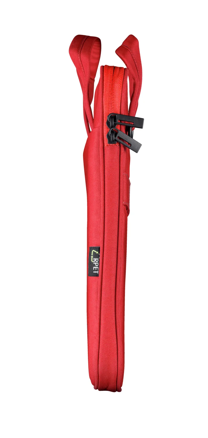Pasta para Portátil Trust Bologna 16" ECO Reciclada com Alça Vermelha - Imagem 3