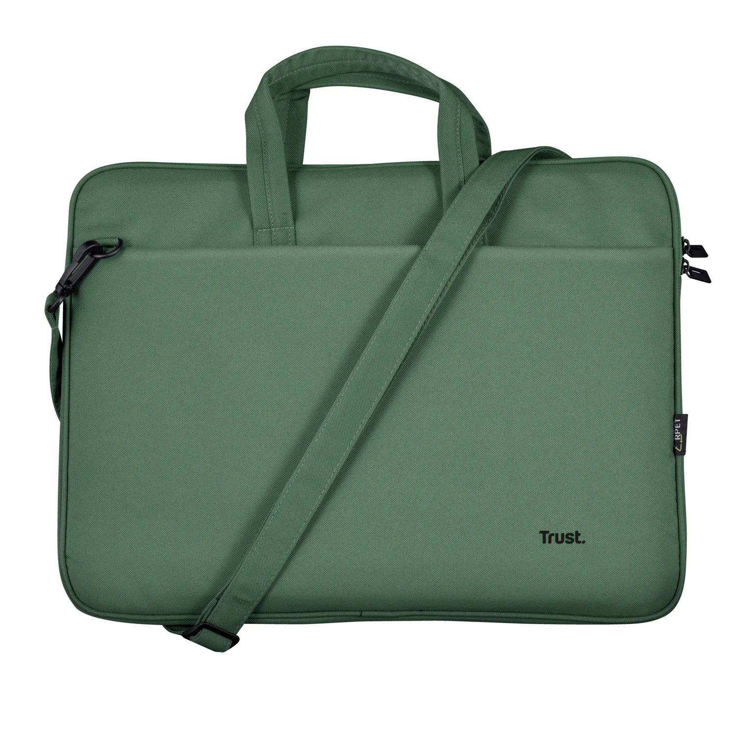 Pasta para Portátil Trust Bologna ECO 16" Verde em Material Reciclado PET - Imagem 1