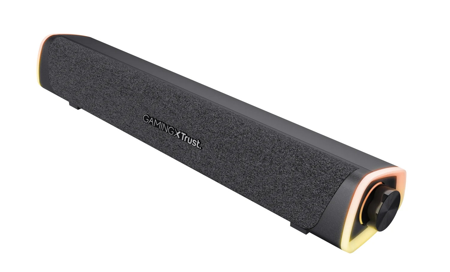 Soundbar para PC Trust GXT 620 Axon RGB 2.0 12W com Iluminação LED Preta - Imagem 2