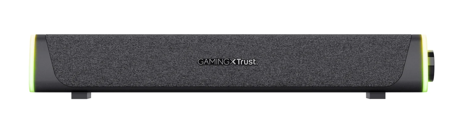 Soundbar para PC Trust GXT 620 Axon RGB 2.0 12W com Iluminação LED Preta - Imagem 4