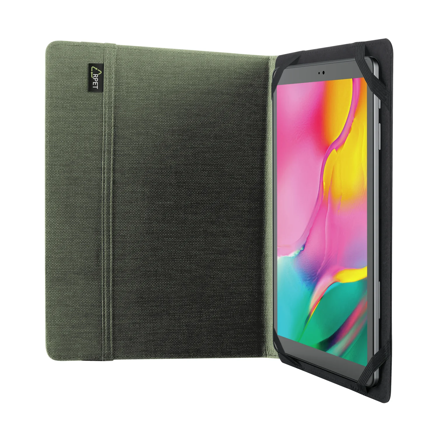 Capa Fólio Trust Primo 10" Verde em Material Reciclado PET - Imagem 2