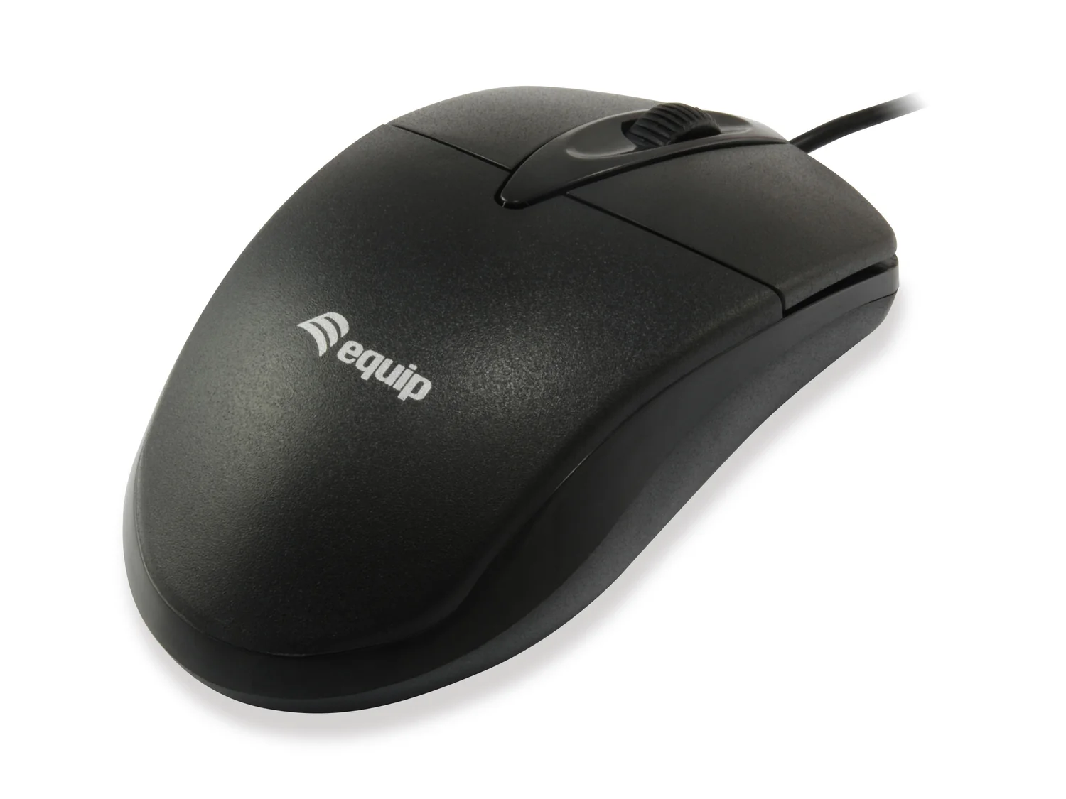 Rato com fios Equip 245102 USB ambidestro ótico 1000 DPI preto