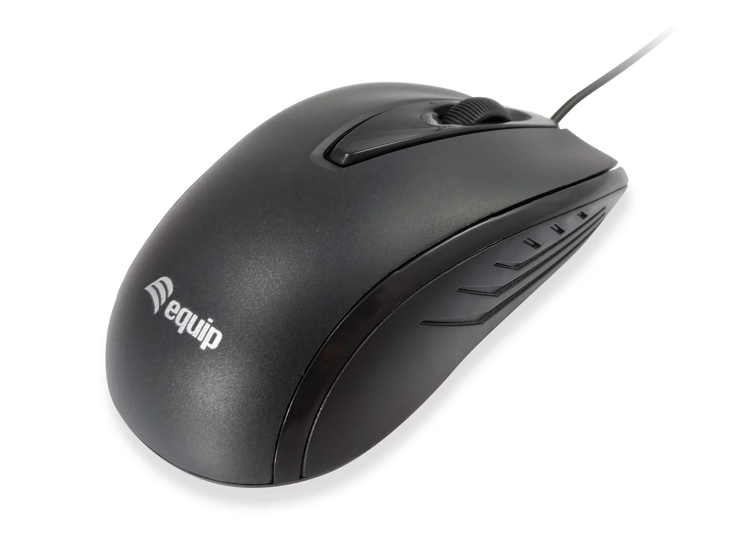 Rato com fios Equip 245107 ótico USB-A 1000 DPI ambidestro preto para escritório - Imagem 1