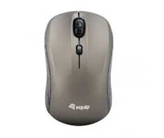 Rato ótico sem fios 2,4 GHz ambidestro com nano recetor USB, 1600 DPI Equip 245109 - Imagem 2