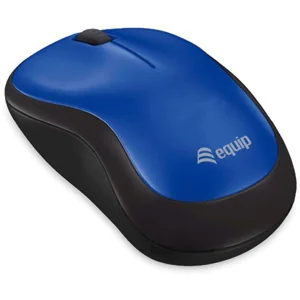 Rato sem fios Equip 245112 ótico ambidestro RF wireless 1200 DPI, azul - Imagem 2