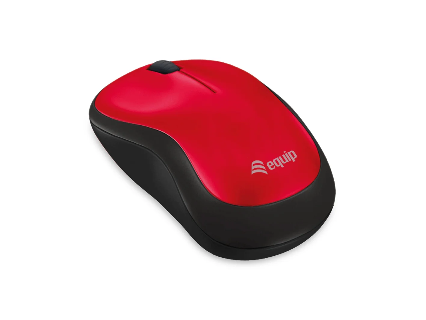 Rato sem fios Equip 245113 Comfort ambidestro ótico 1200 DPI vermelho - Imagem 1