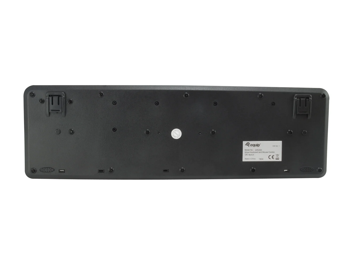 Conjunto teclado e rato Equip 245202 com fios USB QWERTY PT preto - Imagem 4