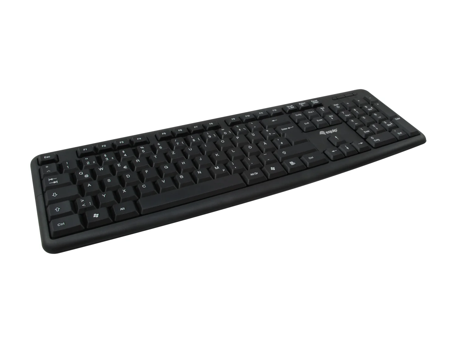 Conjunto teclado e rato Equip 245202 com fios USB QWERTY PT preto - Imagem 8