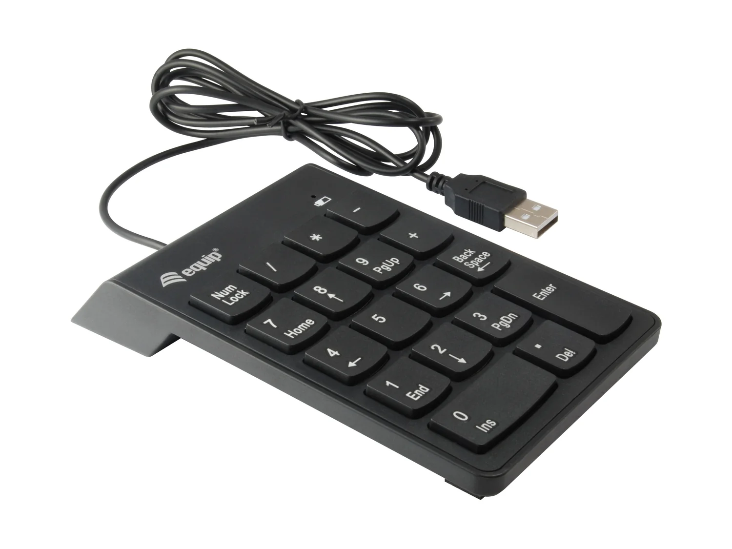 Teclado numérico Equip 245205 USB universal com calculadora preto - Imagem 3