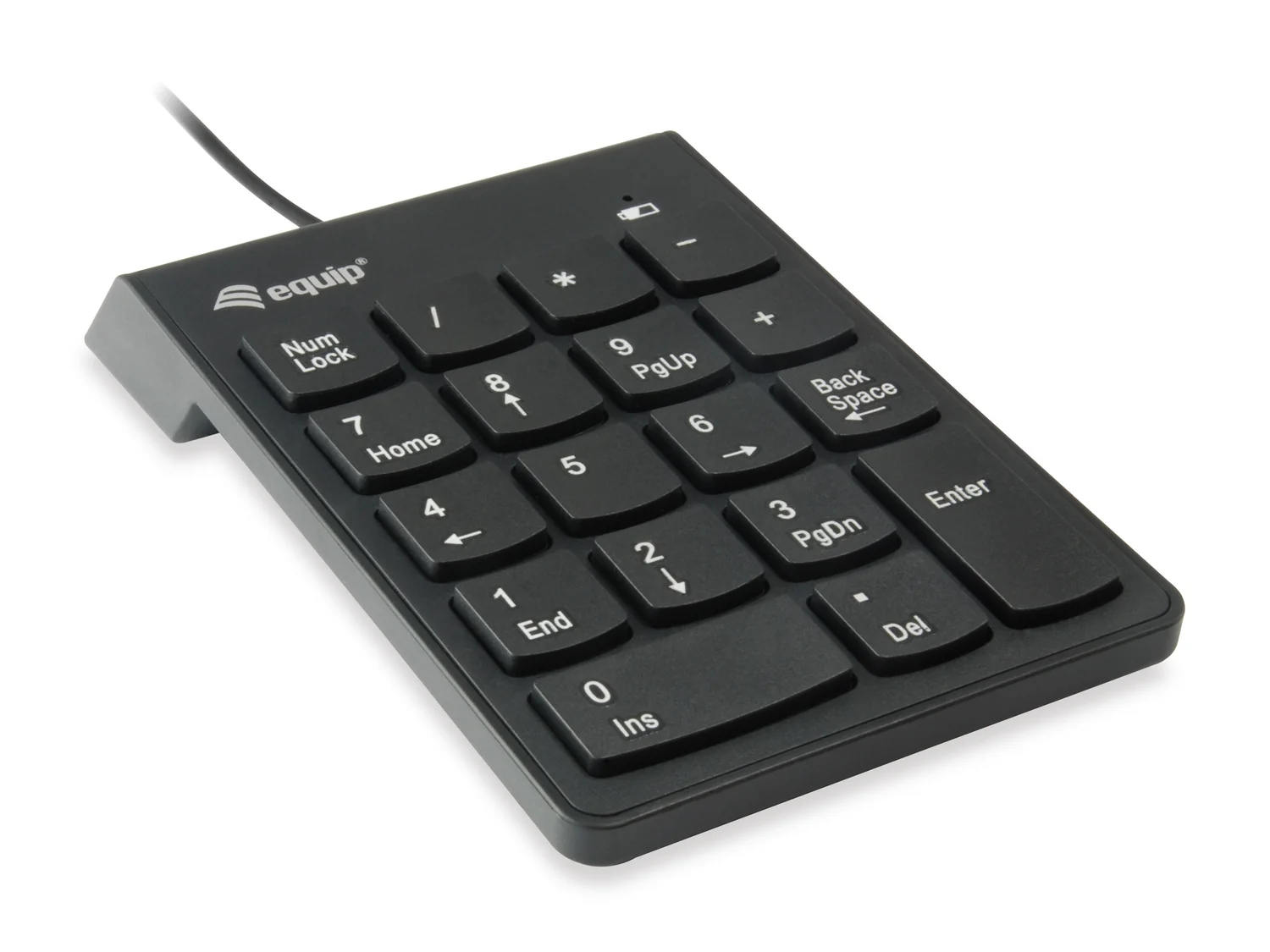 Teclado numérico Equip 245205 USB universal com calculadora preto