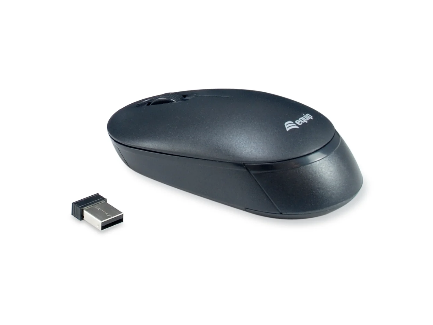 Conjunto teclado e rato sem fios Equip 245222 RF 2.4GHz QWERTY PT preto - Imagem 4