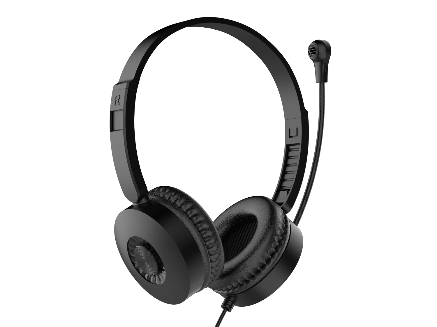 Auscultadores com fios Equip 245301 USB binaurais com microfone boom preto - Imagem 4