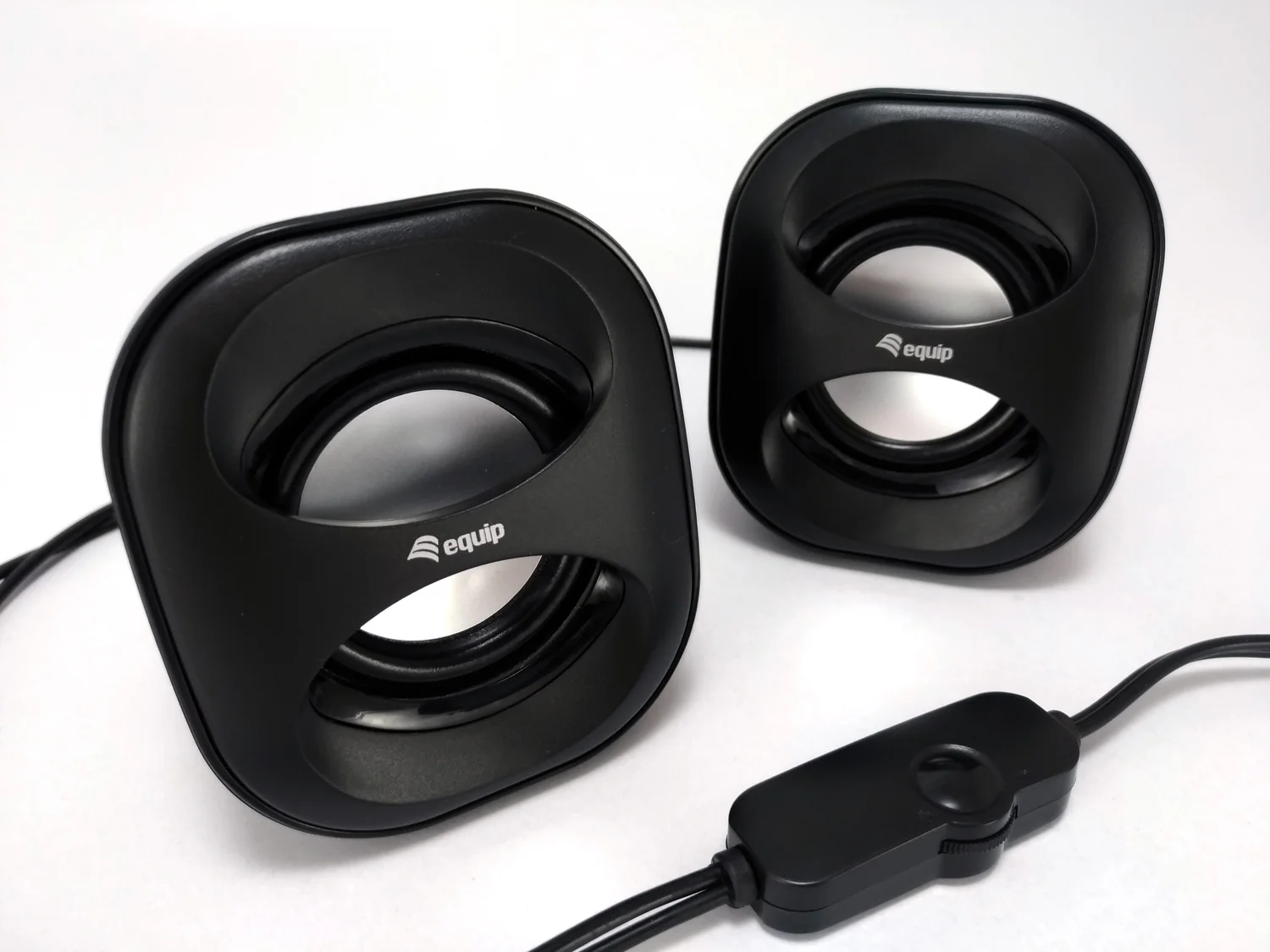 Colunas de Som USB para PC Equip 245330 2.0 3W Plug-and-Play Preto - Imagem 3