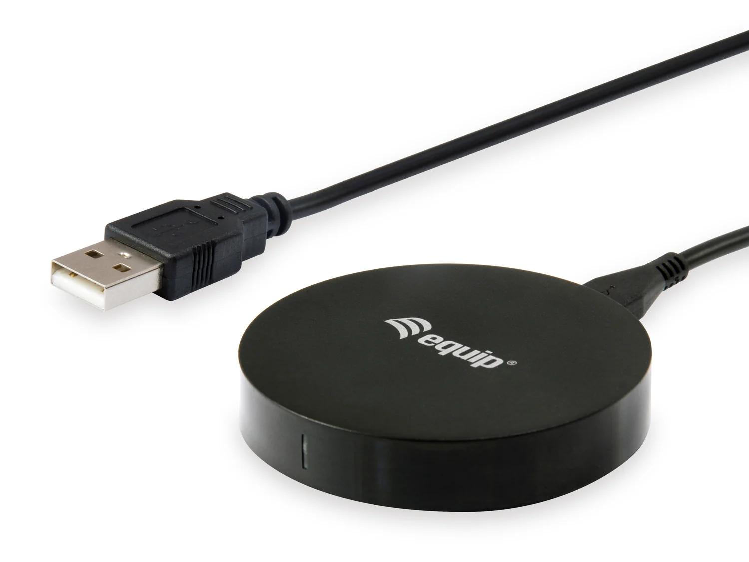 Carregador wireless Equip 245500 Qi 5W para smartphone preto - Imagem 1