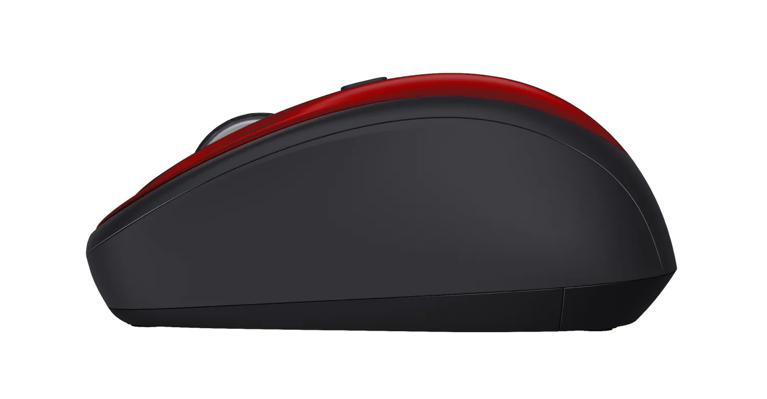 Rato sem Fio Trust Yvi+ ECO RF Wireless 1600 DPI 4 Botões Vermelho para Portátil - Imagem 3