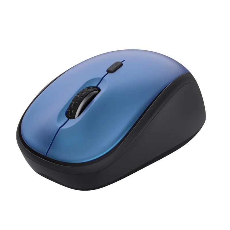 Rato sem Fio Trust Yvi+ ECO RF Wireless 1600 DPI 4 Botões Azul para Portátil - Imagem 1