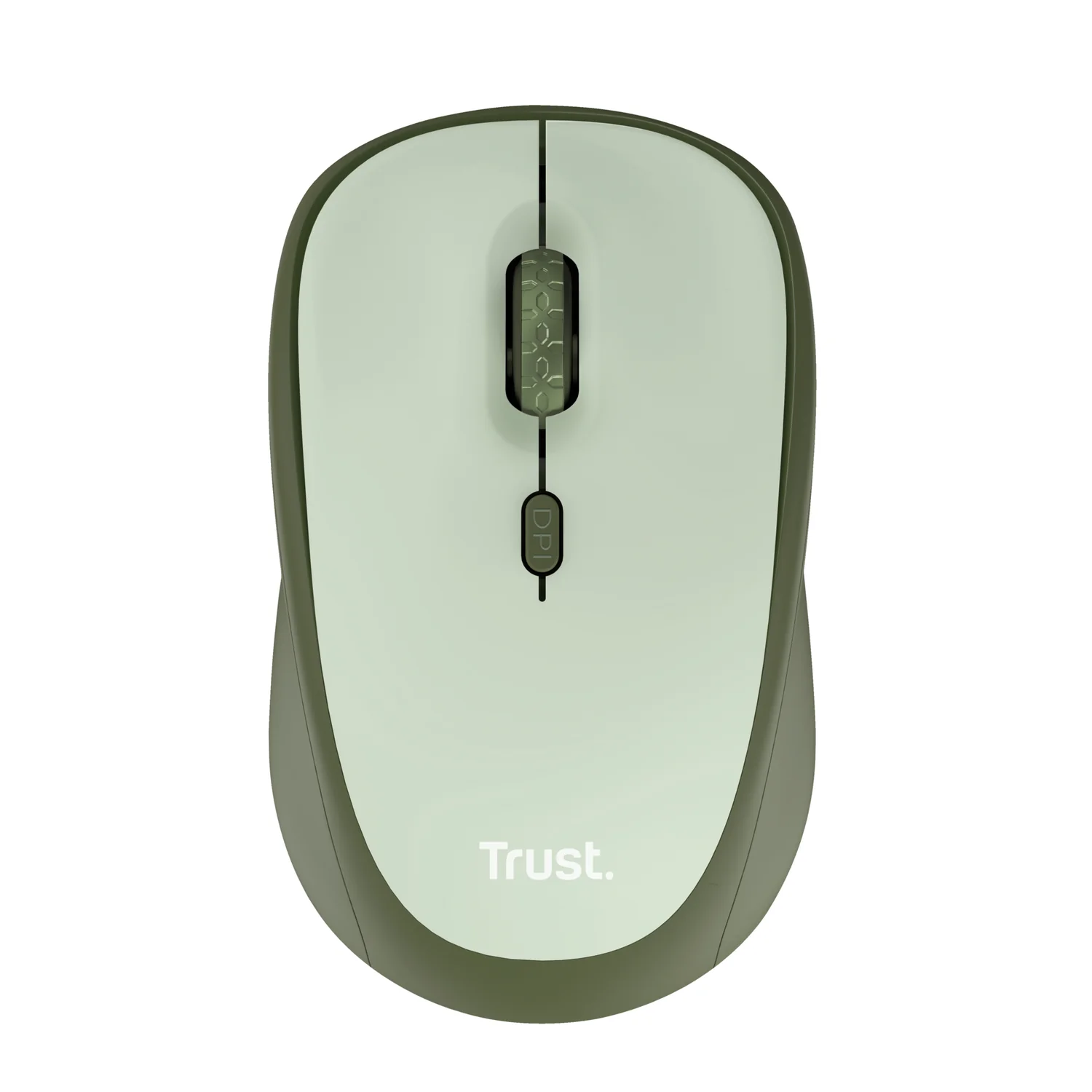 Rato Sem Fios Trust Yvi+ ECO Verde/Preto RF Wireless Ótico 1600 DPI para PC - Imagem 2