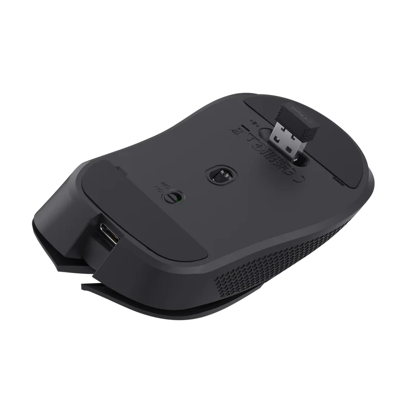 Rato gaming sem fios Trust GXT923 YBAR RGB 7200 DPI 6 botões programáveis 50 h autonomia Preto - Imagem 5
