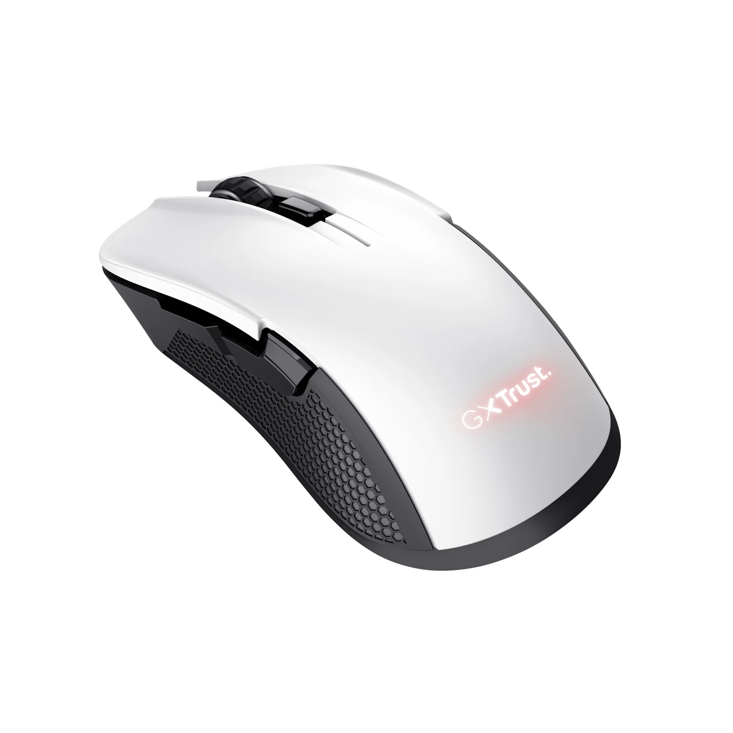 Rato Gaming Sem Fios Trust GXT 923W YBAR 7200 DPI 6 Botões Programáveis RGB USB-C Branco - Imagem 2