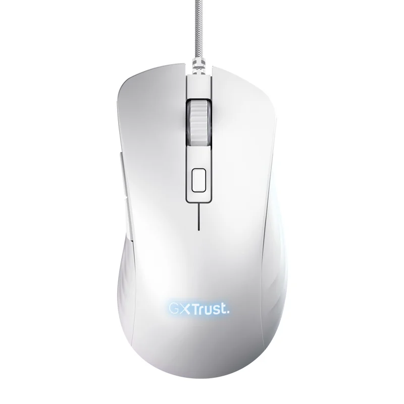 Rato gaming com fio Trust GXT924W YBAR+ 25600 DPI RGB iluminação USB-A 1,8 m Branco - Imagem 3