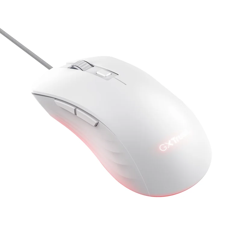 Rato gaming com fio Trust GXT924W YBAR+ 25600 DPI RGB iluminação USB-A 1,8 m Branco - Imagem 2