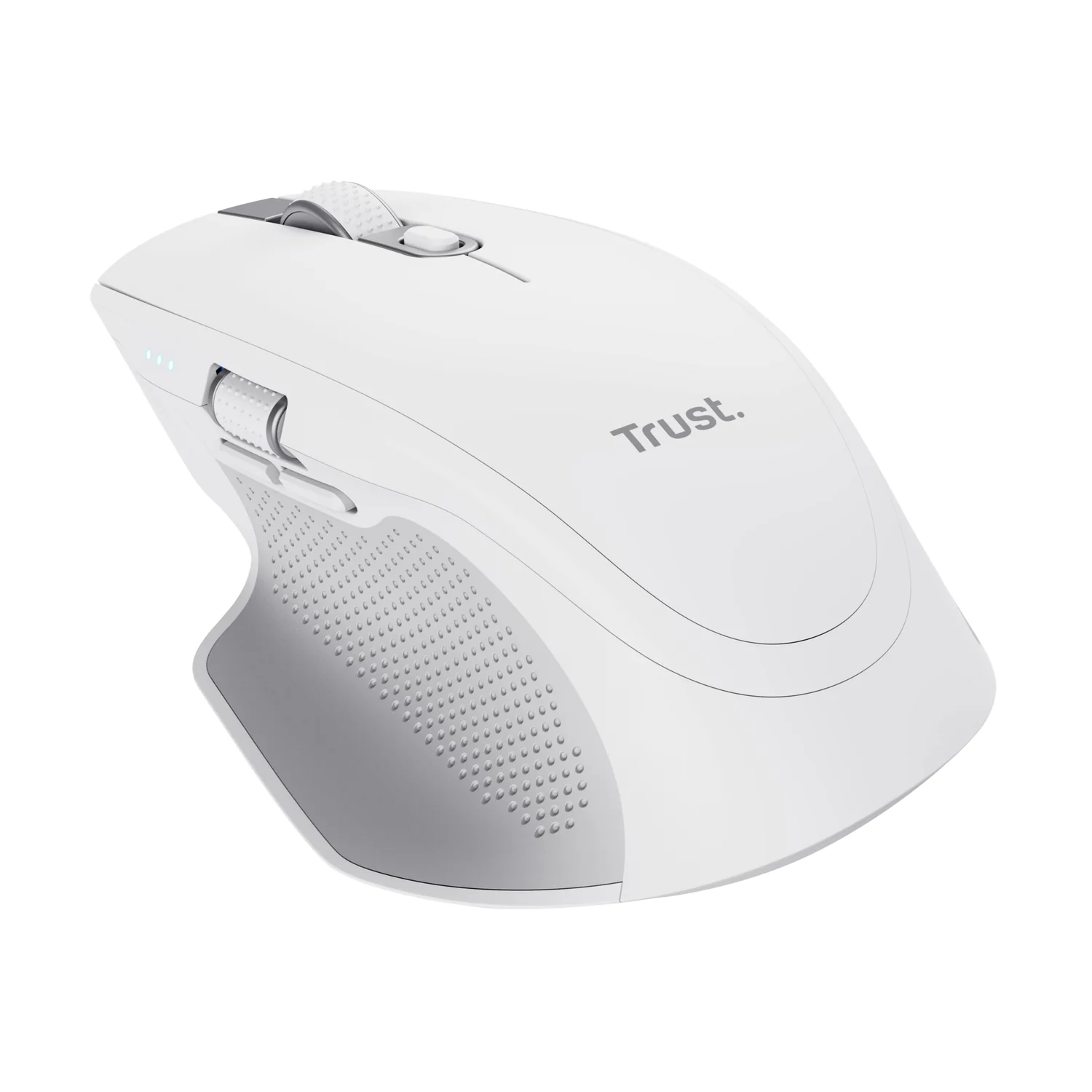 Rato sem fios multidevice Trust Ozaa+ Bluetooth 3200 DPI scroll horizontal USB-C Branco - Imagem 2