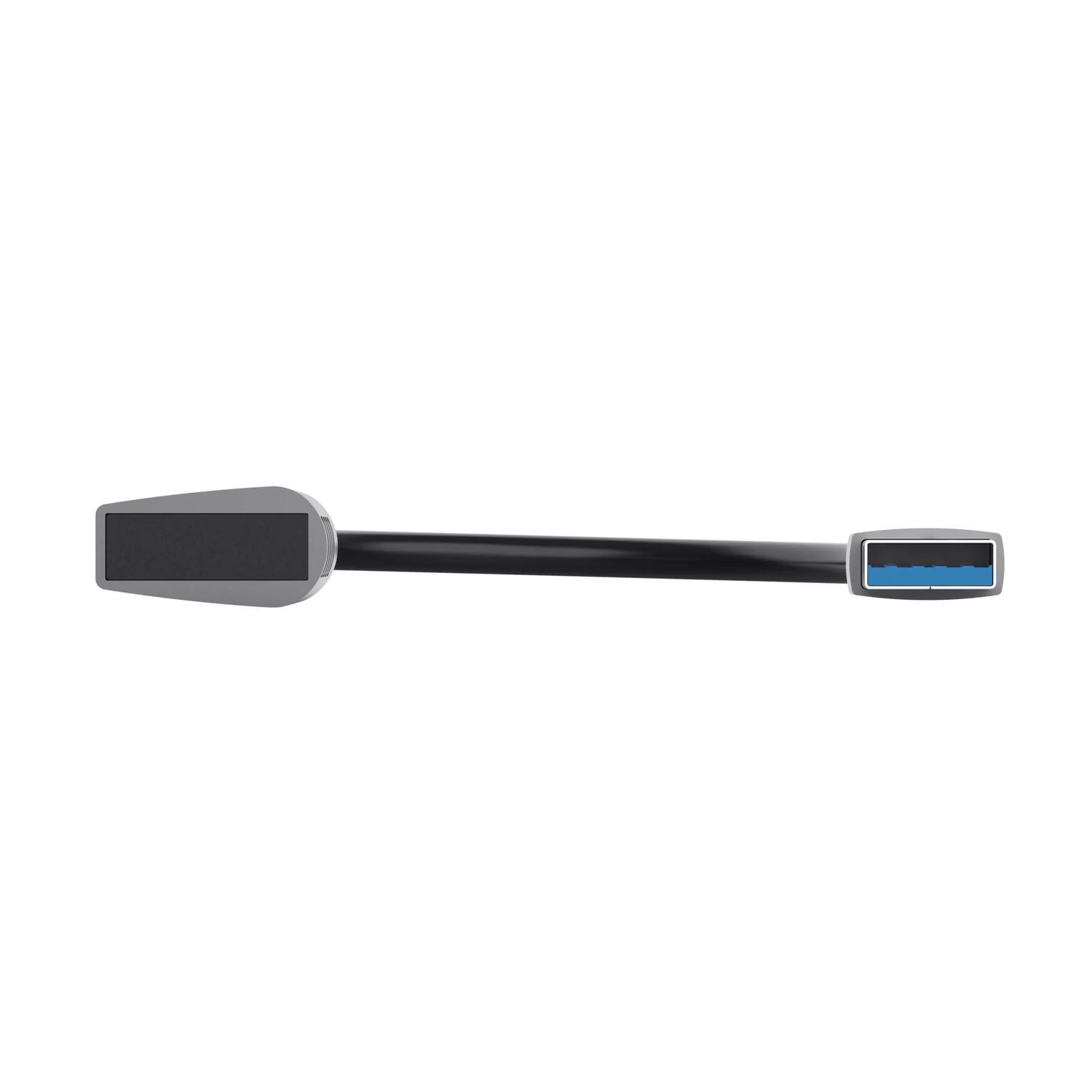Hub USB 3.2 Trust Halyx 4 portas USB-A 5 Gbps Plug and Play Windows macOS ChromeOS Preto Cinzento - Imagem 4