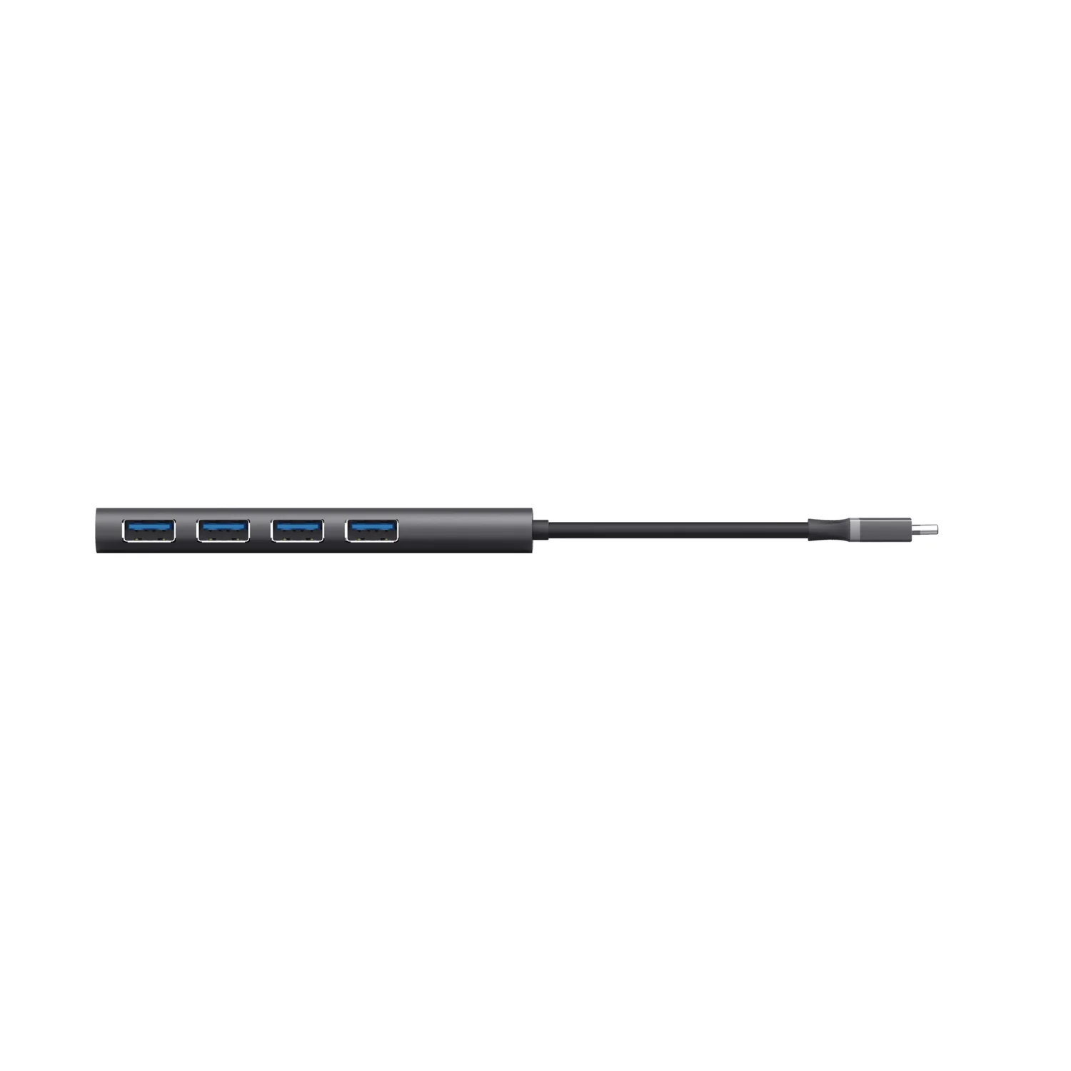 Hub USB-C Trust Halyx 4 Portas USB 3.2 Gen 1 Cinzento 5 Gbps - Imagem 6