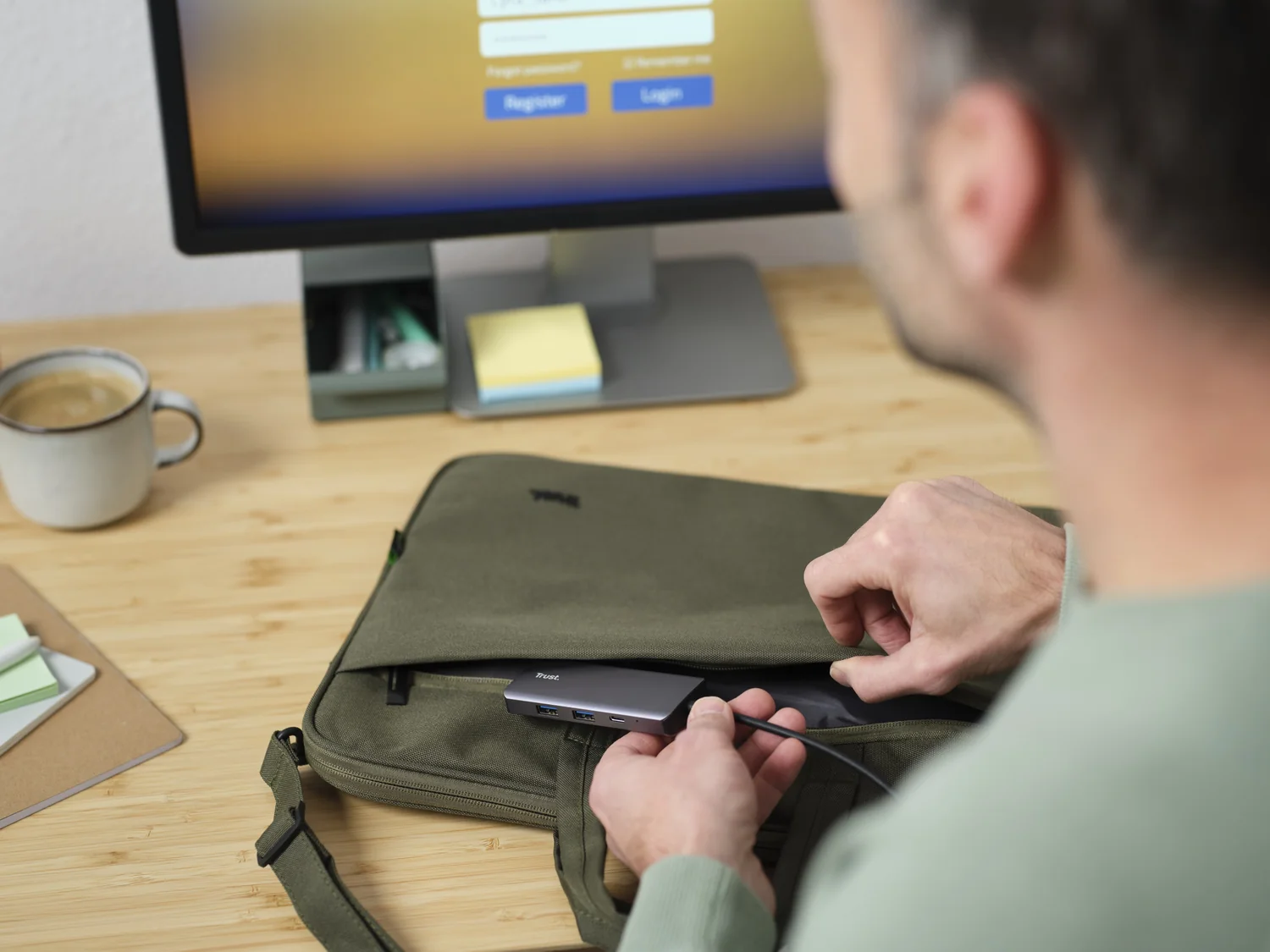 Adaptador Multiportas USB-C 6-em-1 Trust Dalyx com HDMI 4K, Ethernet Gigabit e USB Power Delivery - Imagem 10