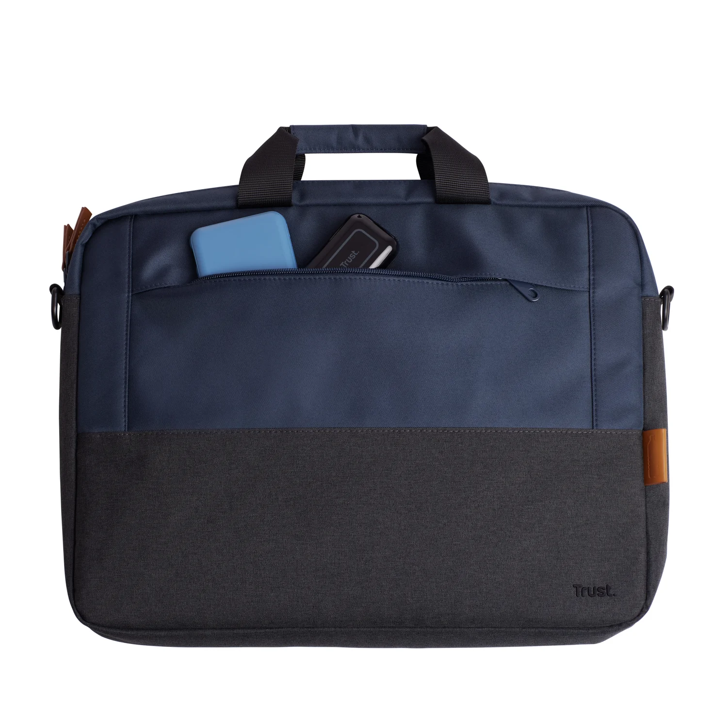 Mala para Portátil Trust Lisboa 16" Azul Materiais Reciclados e Resistente à Água - Imagem 2