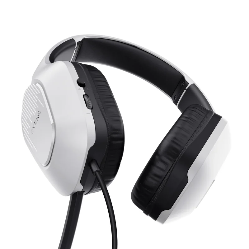 Auscultadores Gaming Trust GXT415PS Zirox PS5 Branco com Microfone e Drivers de 50mm - Imagem 3